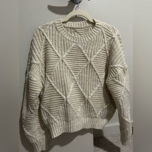 Cross Stitch Argyle Sweater